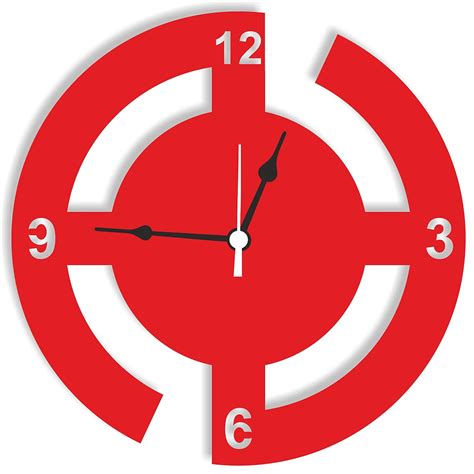 Buy ROCKETSISTERS Decorative Wall Clock, Analog Wall Clock, Round Clock ...
