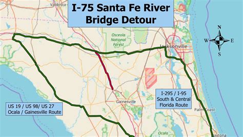 Santa Fe River rise could spell I-75 shutdown and detours in Florida