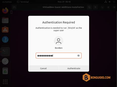 Image result for User Account Control VirtualBox Install