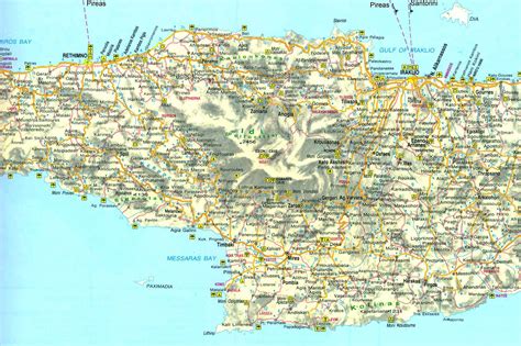 Large Crete Maps for Free Download and Print | High-Resolution and ...