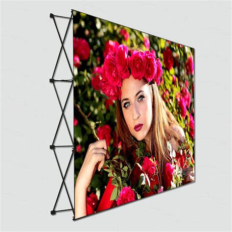 Buy Fabric Pop Up Display Frame Banner Pop Up Stand with Carrying Bag ...