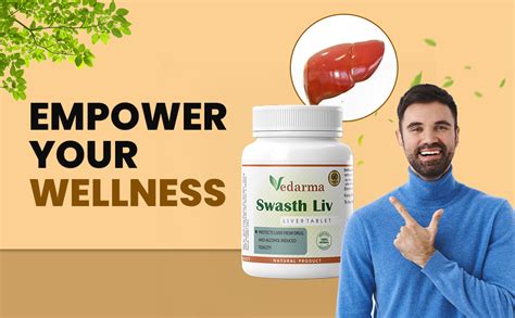Buy Vedarma SWASTH LIV | Liver Detox Ayurvedic Supplement Beneficial ...