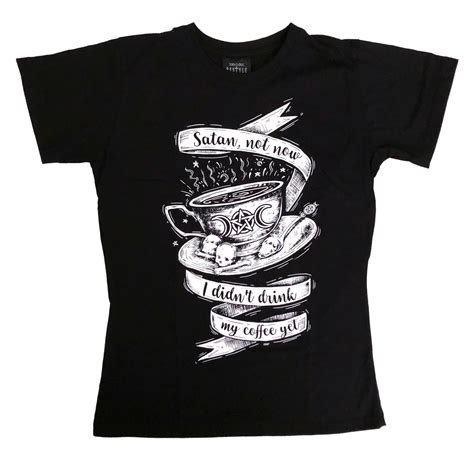 Restyle 80s Y2K Gothic Goth Occult Satan Not Now | Ubuy India