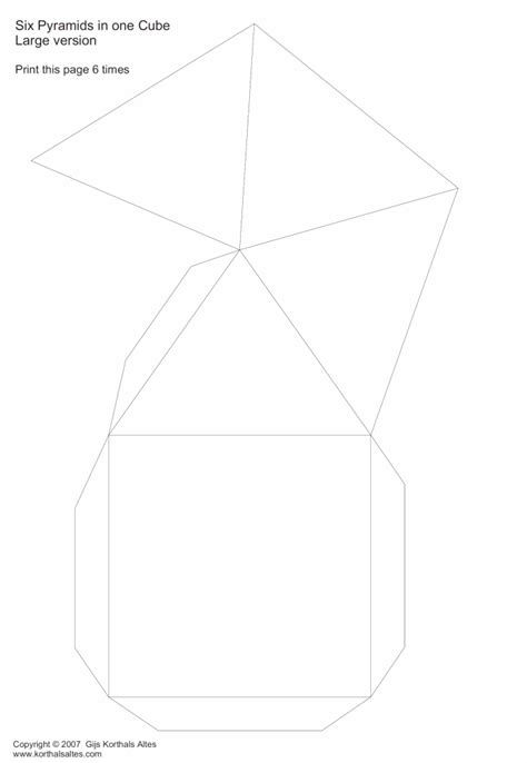 Pyramid Tutorial Cube 的图像结果