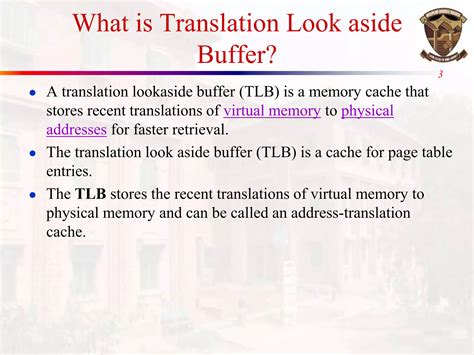Translation Look Aside buffer | PPTX