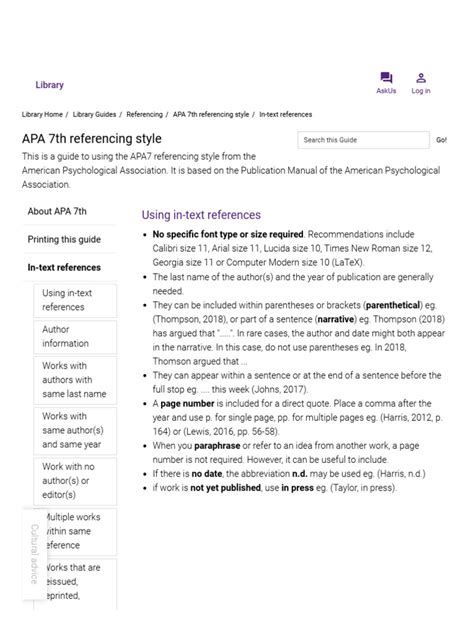 APA in Text Referencing 的图像结果