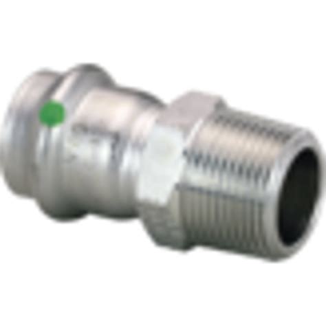 BIM objects - Free download! ProPress Stainless Adapter - Male - P x M ...