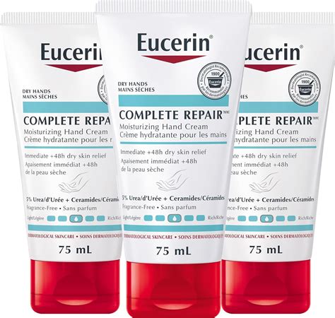 EUCERIN Complete Repair Moisturizing Hand Cream | Dry to Very Dry Skin ...