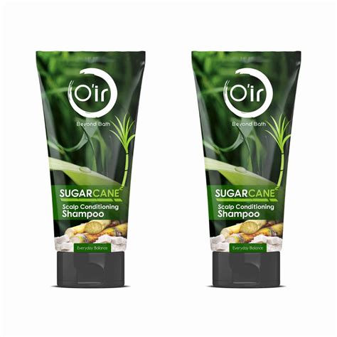 Buy O'ir Sugarcane scalp conditioning Shampoo 200m pack Online at Low ...