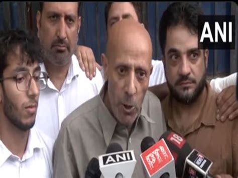 "My fight is for people" says MP Engineer Rashid as he walks out of ...