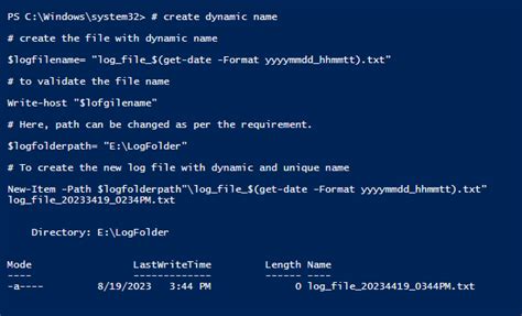 Image result for How to Create a File in PowerShell