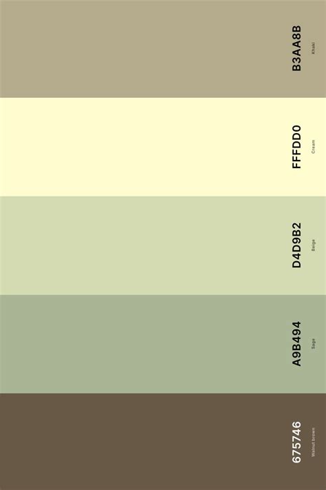 Sage green color palette – Artofit