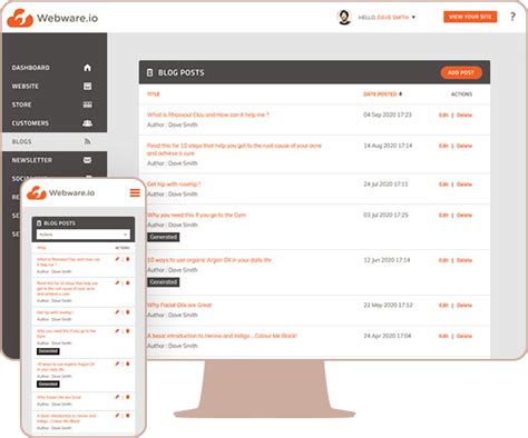 Blog Writing Services For Small Business | Webware.io