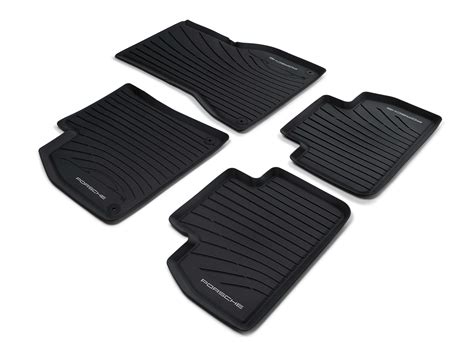 Porsche Macan Rubber Floor Mats