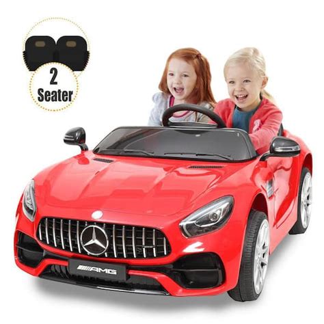 Red 12-Volt Kids Ride On Car Licensed Mercedes Benz India | Ubuy