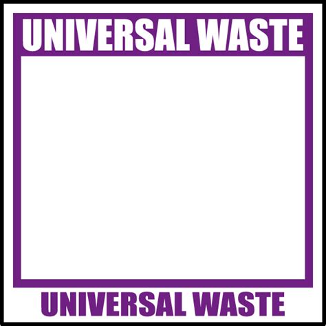 Image result for Universal Waste Label