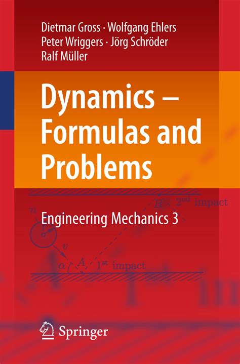 Dynamics – Formulas and Problems: Engineering Mechanics 3 eBook : Gross ...