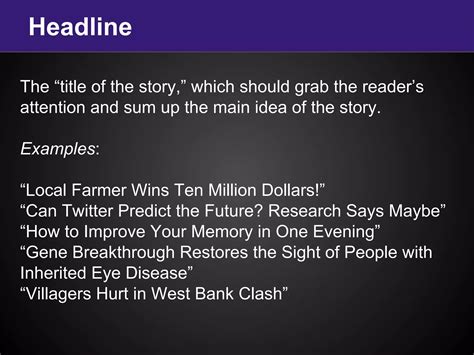 Image result for Newspaper Article Structure