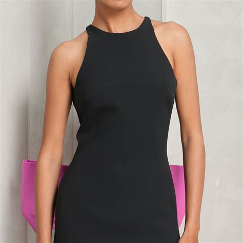 Mini Bow Detail Open Back Dress | David Koma | Le Mill