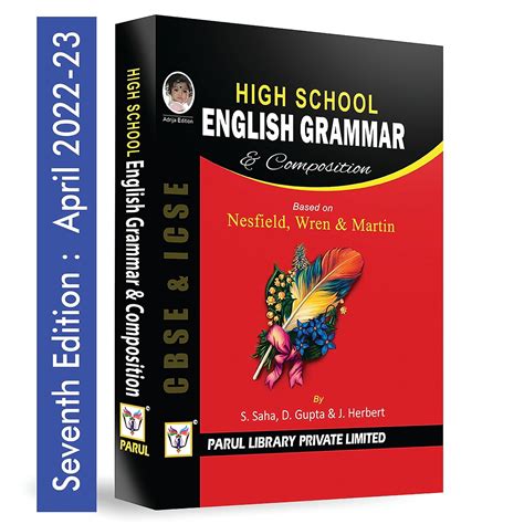 High School English Grammar & Composition (CBSE & ICSE) : Based on ...