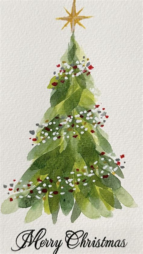 Pin by Kim Coleman on Watercolor in 2025 | Watercolor christmas cards ...