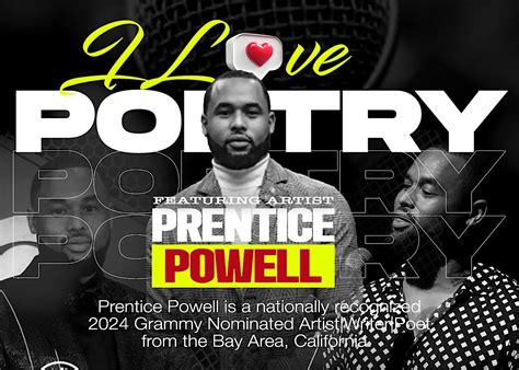 i Love Poetry "Prentice Powell" 2024 Grammy Nominated Artist|Writer ...