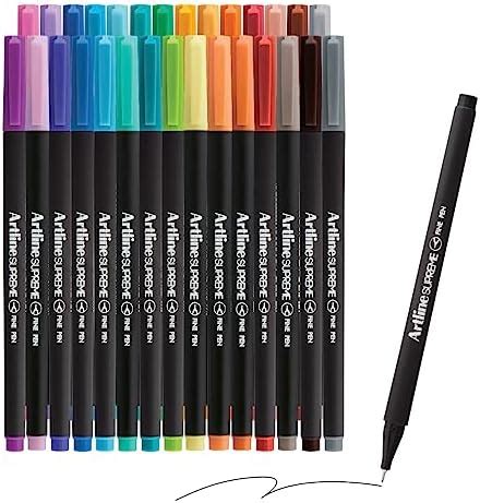 Artline Supreme Series Fine Pen|0.4 Mm Tip Size|Triangular Shape Grip ...