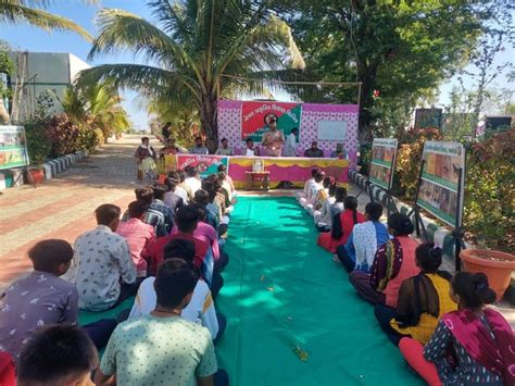 Nature Education Camp conducted at Dhareshwar Dam Nursery, Rajula Taluk ...