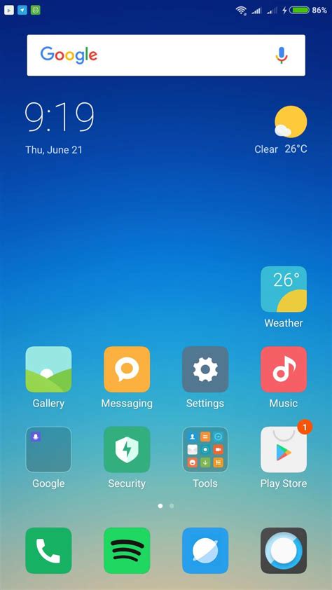 MIUI Mod ROM 的图像结果