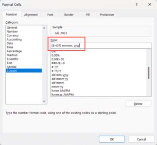 Image result for Excel Date Code Format