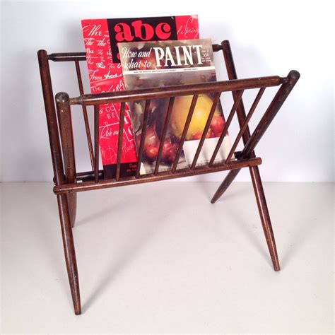 Vintage Magazine Rack