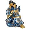 Buy zart Presents New Romantic Couple Showpiece (Blue), Resin, 10 cm, 7 ...