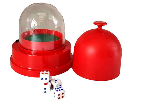 My Party Suppliers Automatic Professional Dice Roller Cup Domes Battery ...
