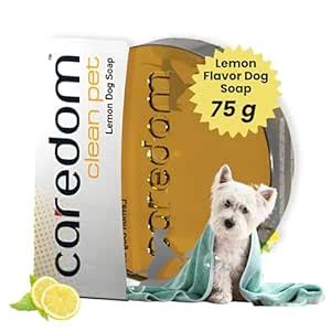 Buy Caredom Dog Soap | Lemon Flavor Dog Soap | Fresh & Fruity Fragrance ...