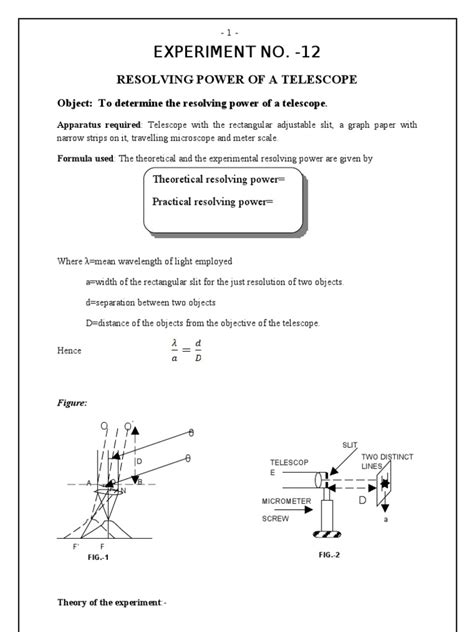 Image result for Define Resolving Power
