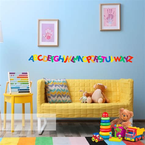 ALPHABETS WALL STICKER – WrapCart Skins