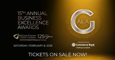 15th Annual Business Excellence Awards & Gala, Illinois State ...
