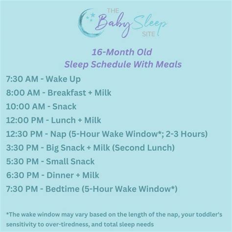 16 Month Old Sleep Schedule: Sleep Through the Night and Naps