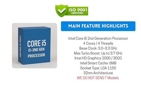 Amazon.in: Buy GLOBAL TOUCH Core i5 2400 2nd Generation with Fan, 3.1 ...
