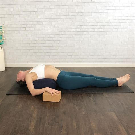 Matsyasana With Block - yoga for strength and health from within