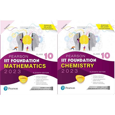 Pearson IIT Foundation- Chemistry + Maths Class 10 for JEE, NTSE ...