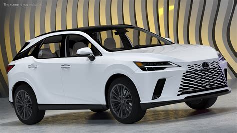 3D Lexus RX 350 2023 Luxury SUV White - TurboSquid 2040952