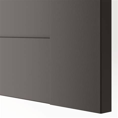 BERGSBO door, dark grey, 50x195 cm (191/2x765/8") - IKEA