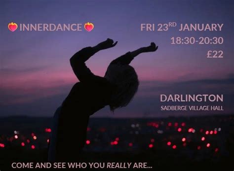Innerdance - January 2026 Darlington, Sadberge Village Hall, Darlington ...