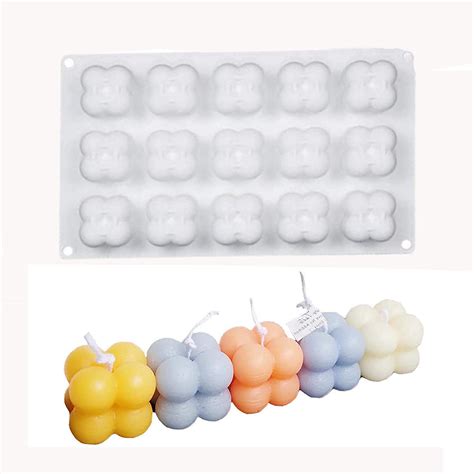 15 Cavity 3D Magic Ball Silicone Molds Bubble Candle Mold – UG LAND INDIA