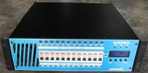GNN Control System Ltd.,Part. งานผลิต DMX-512 Digital Dimmer Pack 12CH ...