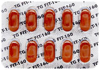 Tg Fit 160 Mg Tablet 10 - Uses, Side Effects, Dosage, Price | Truemeds