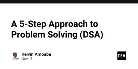 How to Approach a DSA Problem 的图像结果