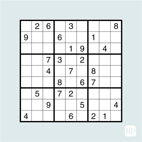 20 Free Printable Sudoku Puzzles for All Levels | Reader's Digest