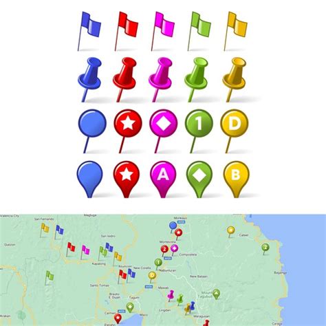 Map Pin Color 的图像结果